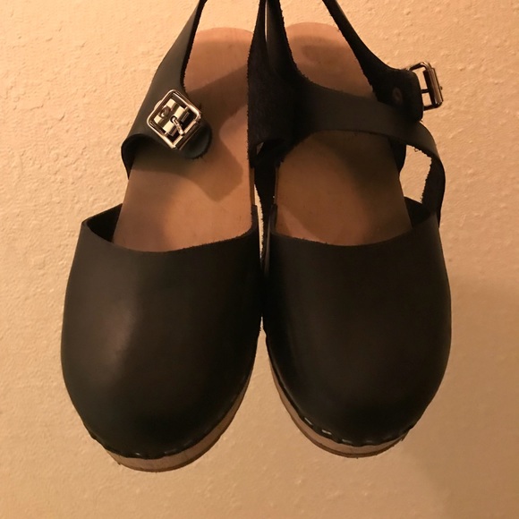 Lotta From Stockholm Shoes - Lotta From Stockholm Highwood Clogs in Black